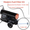 Dgdhf Replacement Fuel Filter 70-003-1000 Fits Pinnacle ProTemp Remington Master