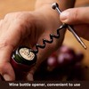 Wine Opener Set, 4PCS Key Ring Corkscrew Corkscrew Wine Opener