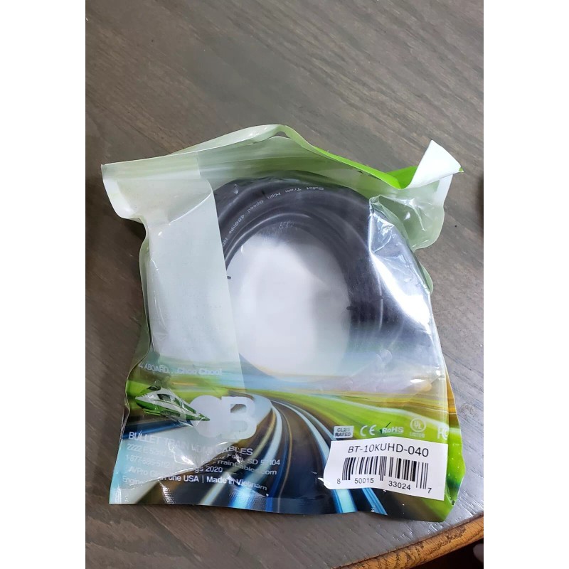 Bullet Train HDMI 2.1 Ultra High Bandwidth 48Gbps 10K@120fps/Hz Ultra