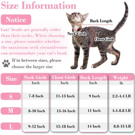 Kodervo Cat Surgical Recovery Suit Professional for Male Female Cats Abdominal Wounds Cone E-Collar Alternative, Anti-Licking or Skin Diseases Pet Surgical Recovery Suit, Soft Fabric Onesies for Cats