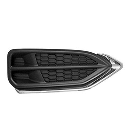 2016-2018 Acura Rdx Passenger Side Fog Light Cover; Black With Chrome Molding; Made Of Plastic Partslink AC1039112