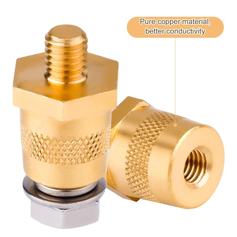 2 Packs Battery Terminal Connectors Set, Battery Post Terminals Battery