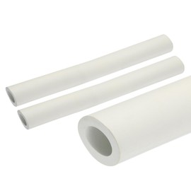 QUARKZMAN Pack of 2 10 Inch Pipe Insulation Hose 18 mm ID 30 mm OD Foam Pipe for Handle Support, White