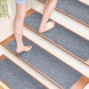 HITSLAM Stair Treads for Wooden Steps, 8 x 30 Inch