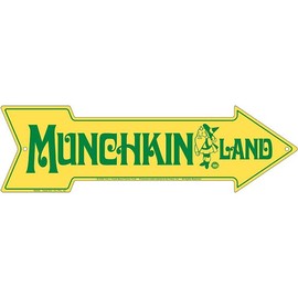 Signs 4 Fun SAML Munchkin Land, Arrow Sign