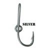 Eagle Claw Silver Hat Hook Fish Hook for Hat Money/Tie
