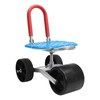 Garden Cart Rolling Garden Work Seat with Wheels Outdoor Lawn