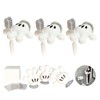 Lifelisa Cute Hanging Toothbrush Holder, Hand Wall Hanging Utility Suction