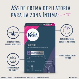 Bikini Kit Hair Removal Cream 2 x 50 ml