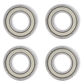4 Pack of 6901Z Metal Shielded Thin Deep Groove Ball Bearing 12 x 24 x 6mm 1060901