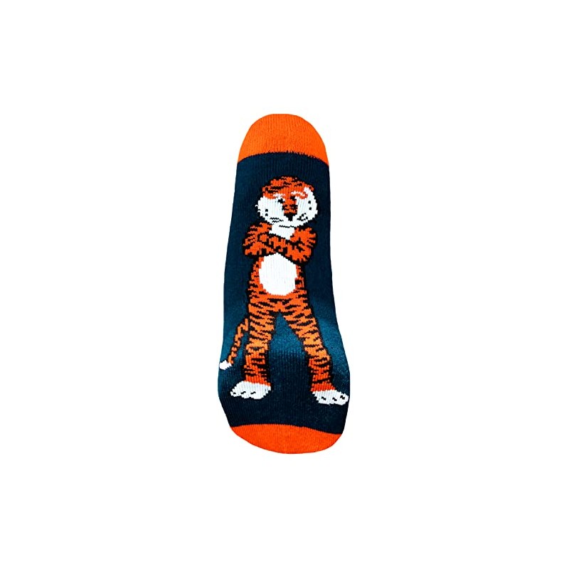 Donegal Bay Auburn Tigers Blue Footie Socks