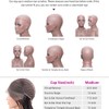 Bulapla Ombre Pixie Cut Wig Human Hair Short Bob None