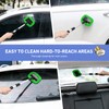 AstroAI Windshield Cleaner, Microfiber car Window Cleaner with 4 Reusable