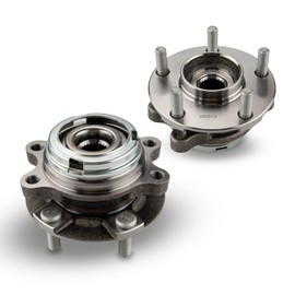 KAX 513335 Pair Front Wheel Hub Bearing Compatible with 2003-2012 Infiniti FX35 3.5L AWD,5 Lug