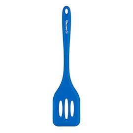 Dexter-Russell (91533) - 11 1/2" Silicone Slotted Turner with Cool Blue® - High Heat Handle