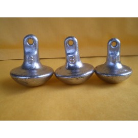 Handmade 18 PCS. DUCK DECOY ANCHOR SINKER/GOOSE MUSROOM STYLE SINKER. 4, 5, 6 OZ. 6 EACH.