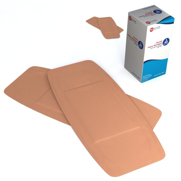 Adhesive Bandage, Fabric 2" x 4.5" Box/50