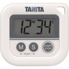 Tanita TD-376N WH Kitchen Study Study Timer, Waterproof, Magnet, 100