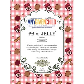 Nelson's Tea - Peanut Butter & Jam - Loose Leaf Tea - Any Given Child Indy - Chari-TEA - Red & green rooibos tea, peanuts, dried strawberries, and natural flavoring (Sample)