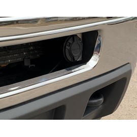 Turtleworks Engineering Mounting Bracket Compatible with NOCO GCP1 Plug for Engine Block Heater/Battery Charger AC Plug – Fits 2011-2014 Chevy Silverado 2500/3500 HD – Made in USA (Stainless Steel)