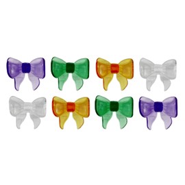 Creative Hobbies® Ceramic Tree Replacement Lights, Medium Bow Light Ornaments, Multi-Color | 100 Pack