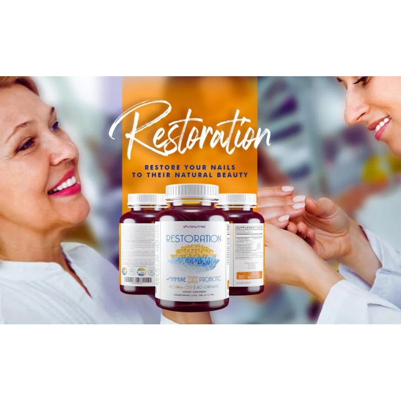 Vivanutra Tratamiento Hongos Uñas 60 Cápsulas