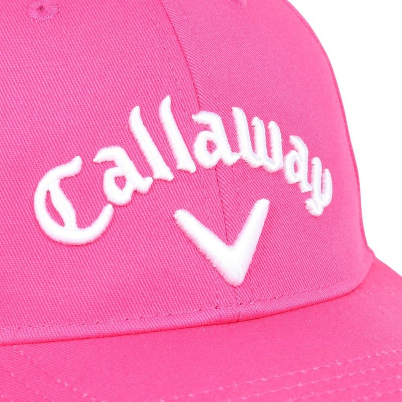 Callaway Women's Basic Cap WM JM Hat, Golf, 23SS_1091_Pink