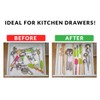 Durawe Company Adjustable Bamboo Drawer Dividers Organizers Expandable (12-16") Kitchen