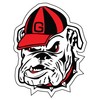 UGA Georgia Bulldogs Large 11.5" Auto Magnet