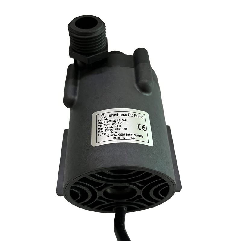 SHYSKY DC55E-12120S 12VDC Small Power efficient Brushless Water Pump 54W
