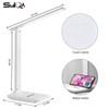 LED Desk Lamp, Dimmable Eye Caring Table Lamp, Adjustable Portable