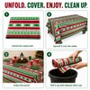 Halloween Plastic Tablecloth Set for Party Tables – 3-Pack Pumpkin,