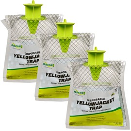 RESCUE! Disposable Yellowjacket Trap - Central & Eastern Formula - 3 Traps