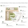 Terra Size 4 Diapers: 85% Plant-Based Diapers, Ultra-Soft & Chemical-Free