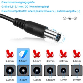 Powice 24 W Transformer AC 220-240 V to DC 12 Volt Transformer