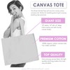 Giant Canvas Bride Tote Bag - 18" x 14" Diamond
