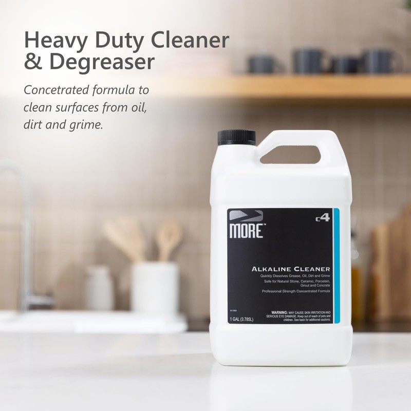 MORE Alkaline Heavy Duty Cleaner & Degreaser for Cleaning, Oil