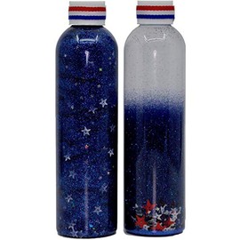 8oz Calming Glitter Bottle - Superhero Blue