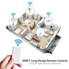 NineLeaf 2Pack Wireless Light Switch and Receiver Kit, No Wiring,
