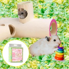 Hamster Bedding, Soft Hedgehog Bedding for Hamster, Small Animal Bedding, Hamster Cage Bedding, Chinchilla Bedding, Clean and Cozy Bedding for Syrian Dwarf Hamsters