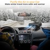 Car Heater,12V 200W Portable Windshield Defroster Demister with Heating/Cooling Fan