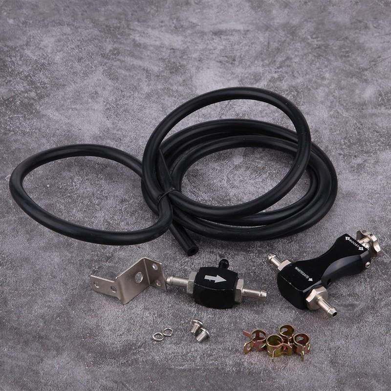 Aluminium Manual Boost Controller Set, Adjustable Bilateral Turbo T Bleed