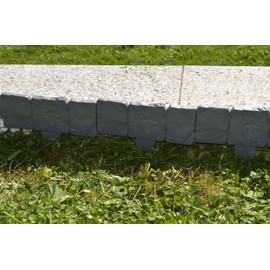 altone Lawn Edging Flower Bed Edging 2.5 m Grey