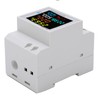 D52-2066 Household Watt-Hour Meter LCD Display Electricity Meter 6 Parameters