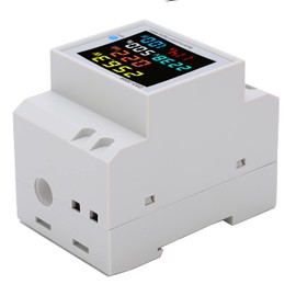 D52-2066 Household Watt-Hour Meter LCD Display Electricity Meter 6 Parameters Multimeter Ammeter Voltmeter AC40.0-300.0V