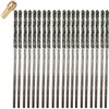 Drilax 1mm Diamond Drill Bit Set (20-Pcs) with Collet |