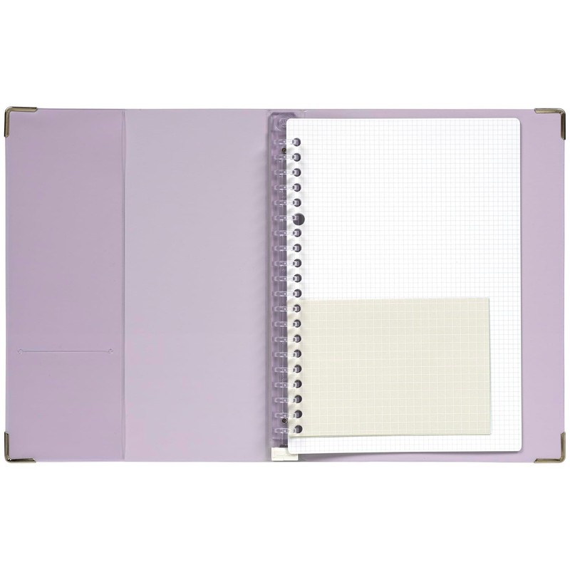 Maruman F416-30 Binder Yuance A5 20 Hole Light Purple
