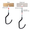 4pcs Metal Bike Wall Mount Storage Holders Garage Bicycle Hanger