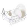 Sweet Home Collection Metal 2 Piece Dish Drying Rack Set