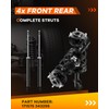 OCPTY Spring Strut Assembly, Complete Struts Shocks Fits 2000 2001